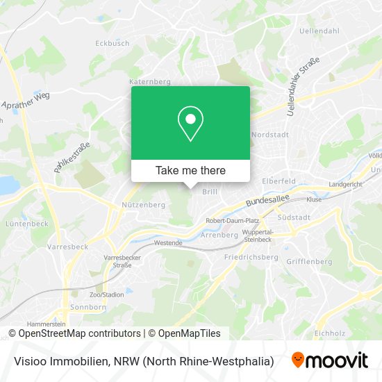 Карта Visioo Immobilien