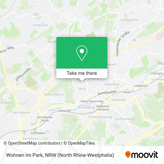 Карта Wohnen im Park