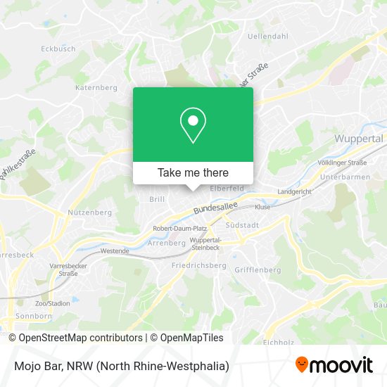Карта Mojo Bar