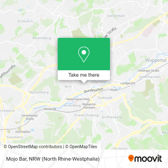 Карта Mojo Bar