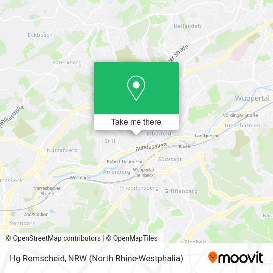 Карта Hg Remscheid