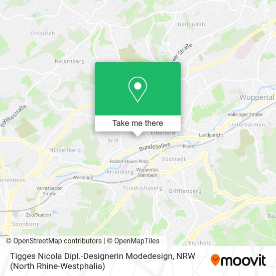 Карта Tigges Nicola Dipl.-Designerin Modedesign