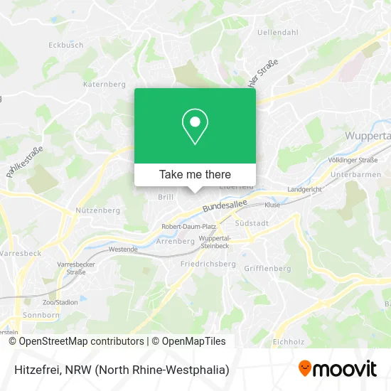 Карта Hitzefrei