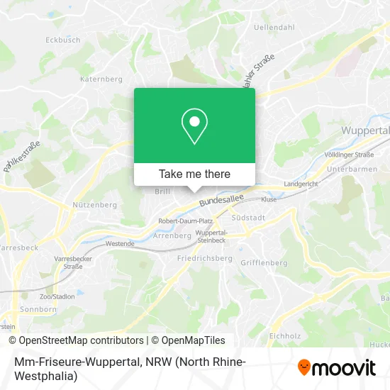 Карта Mm-Friseure-Wuppertal