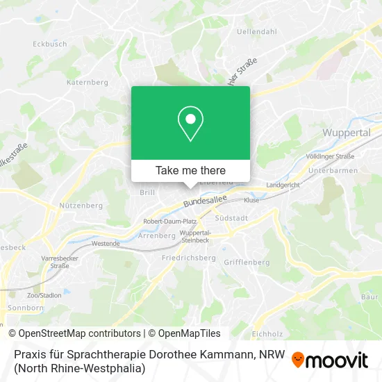 Карта Praxis für Sprachtherapie Dorothee Kammann
