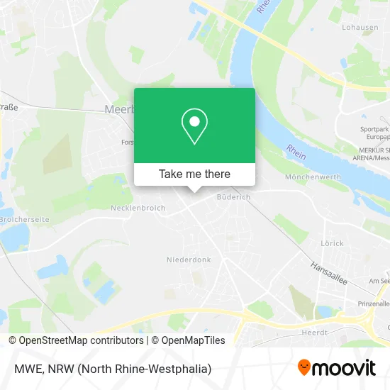 MWE map