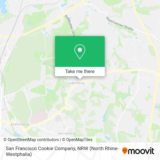 Карта San Francisco Cookie Company