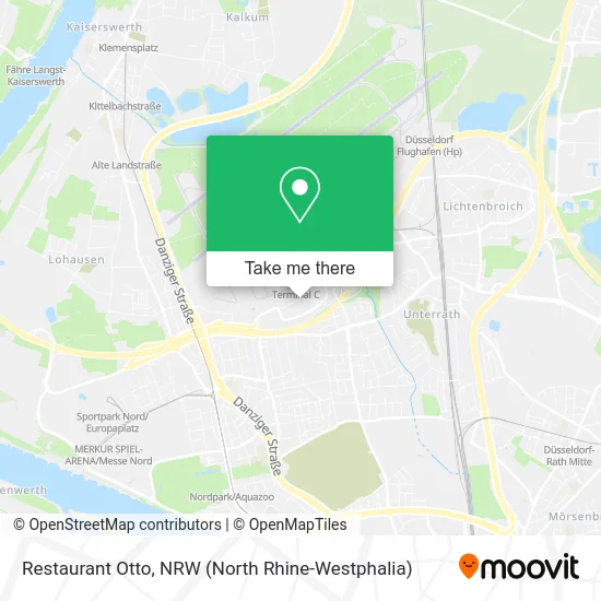 Restaurant Otto map