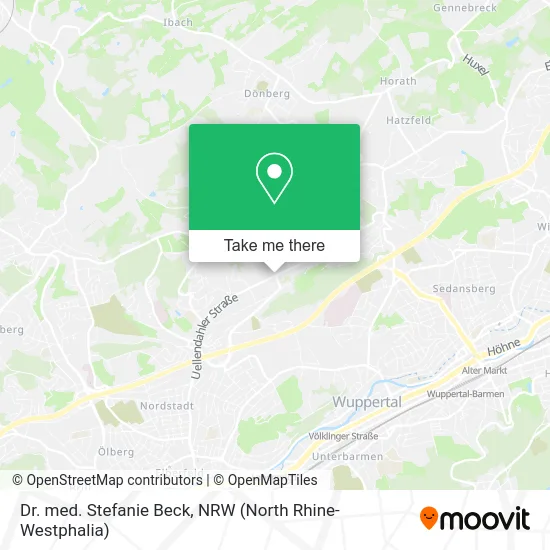 Карта Dr. med. Stefanie Beck