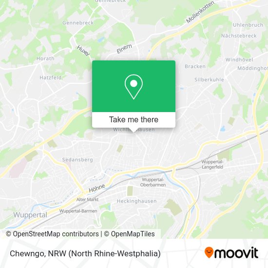 Карта Chewngo