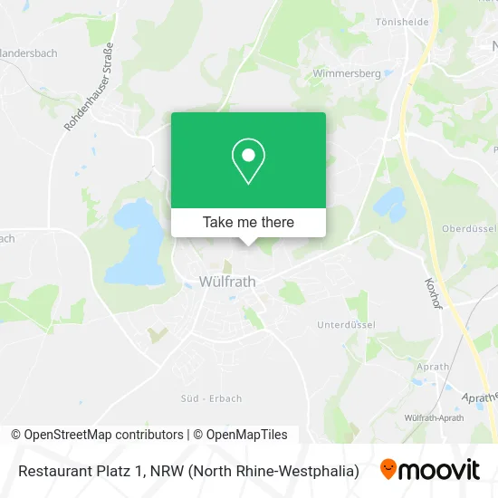 Карта Restaurant Platz 1