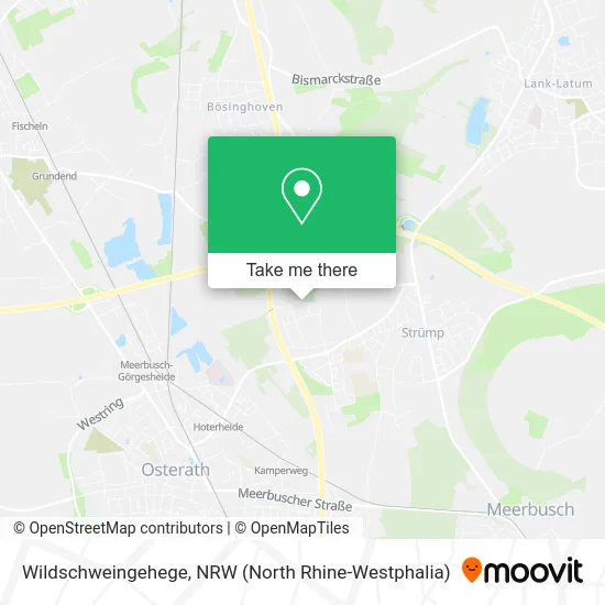 Карта Wildschweingehege