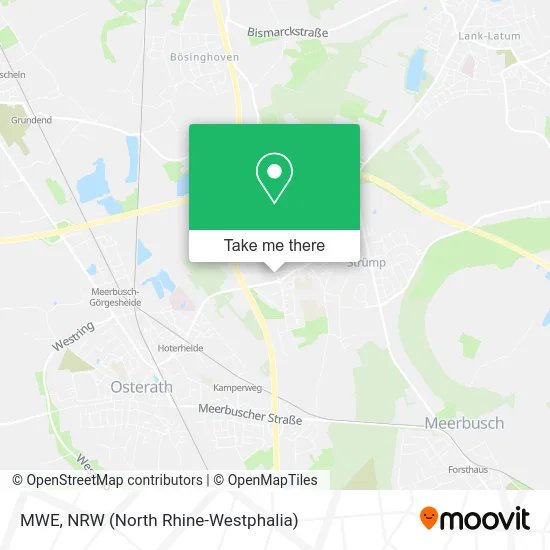 MWE map