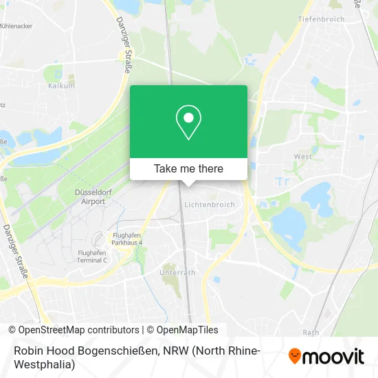 Robin Hood Bogenschießen map