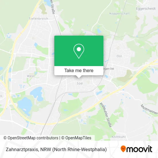 Карта Zahnarztpraxis