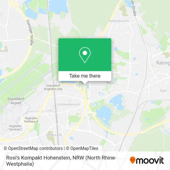 Rosi's Kompakt Hohenstein map