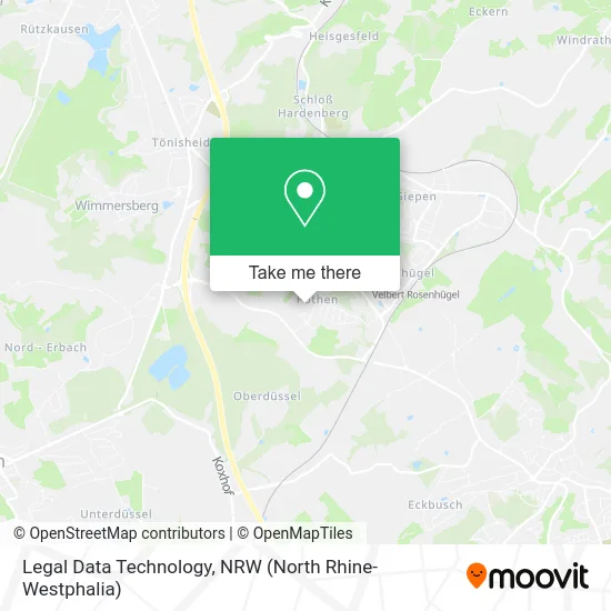 Карта Legal Data Technology