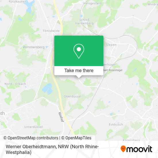 Werner Oberheidtmann map