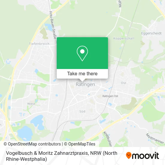 Карта Vogelbusch & Moritz Zahnarztpraxis