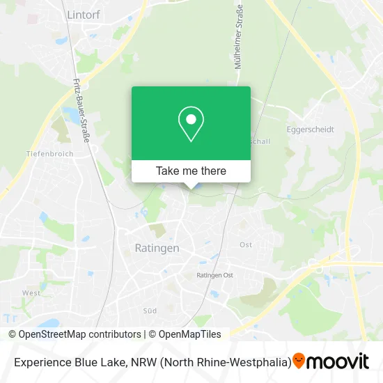 Карта Experience Blue Lake