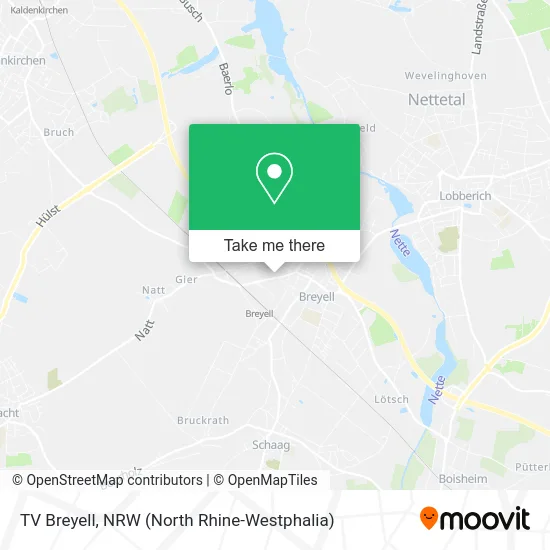 TV Breyell map