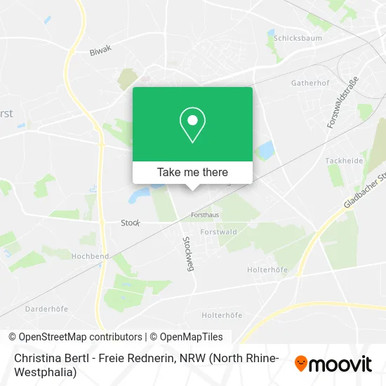 Карта Christina Bertl - Freie Rednerin