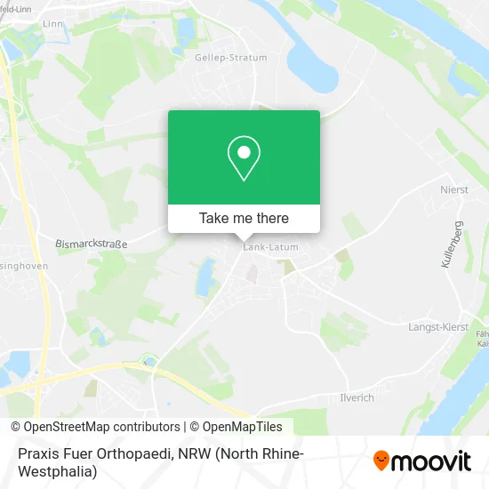 Praxis Fuer Orthopaedi map