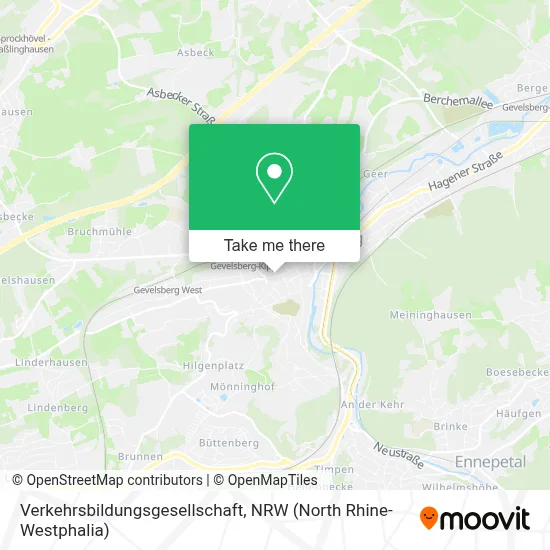 Verkehrsbildungsgesellschaft map