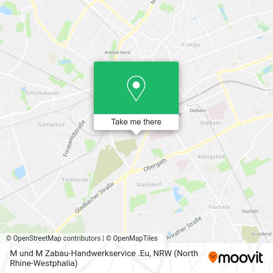 Карта M und M Zabau-Handwerkservice .Eu