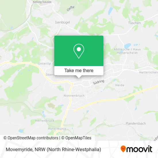 Карта Movemyride