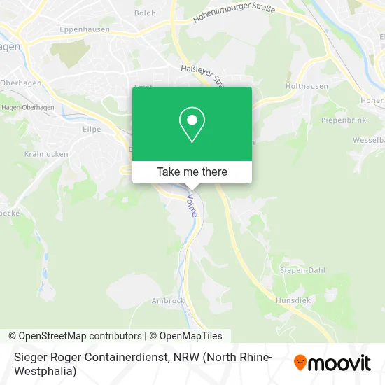 Sieger Roger Containerdienst map