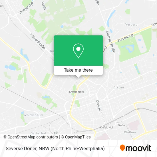 Карта Severse Döner