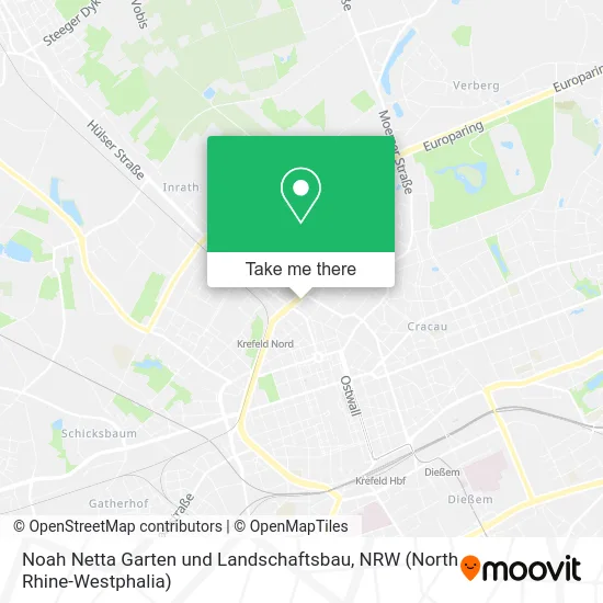 Карта Noah Netta Garten und Landschaftsbau