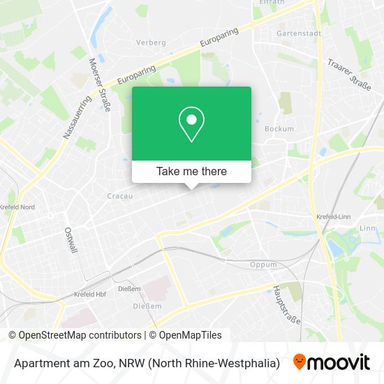 Карта Apartment am Zoo