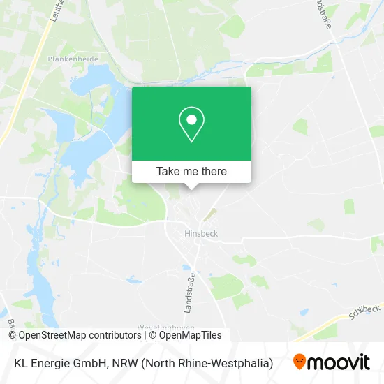 Карта KL Energie GmbH