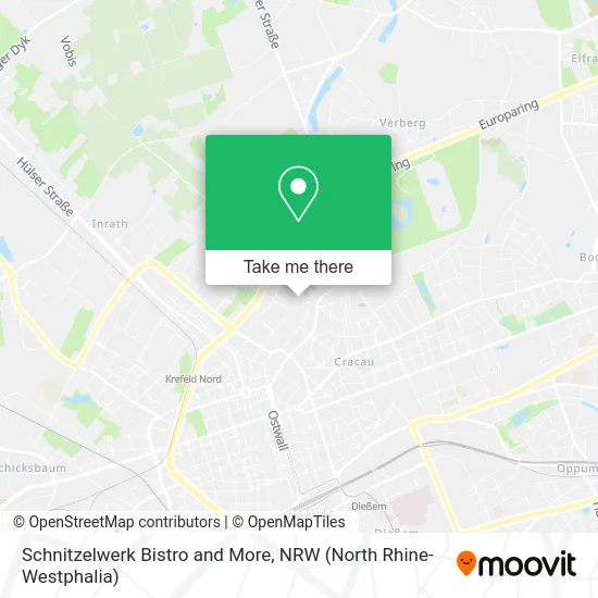Карта Schnitzelwerk Bistro and More