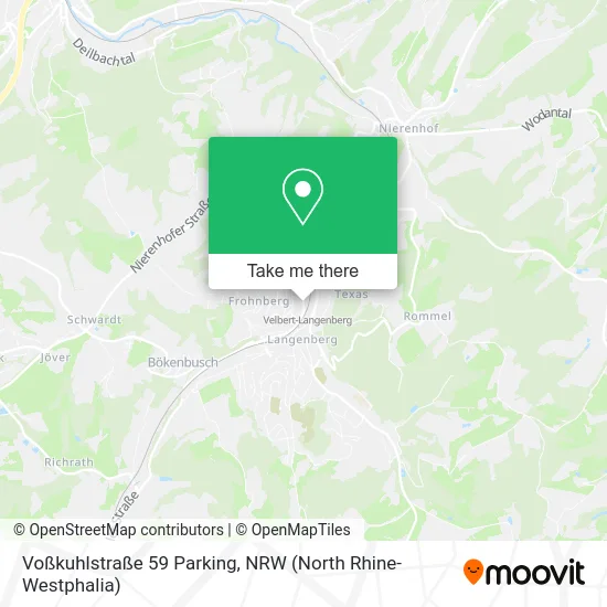 Voßkuhlstraße 59 Parking map