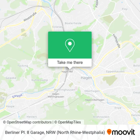 Карта Berliner Pl. 8 Garage