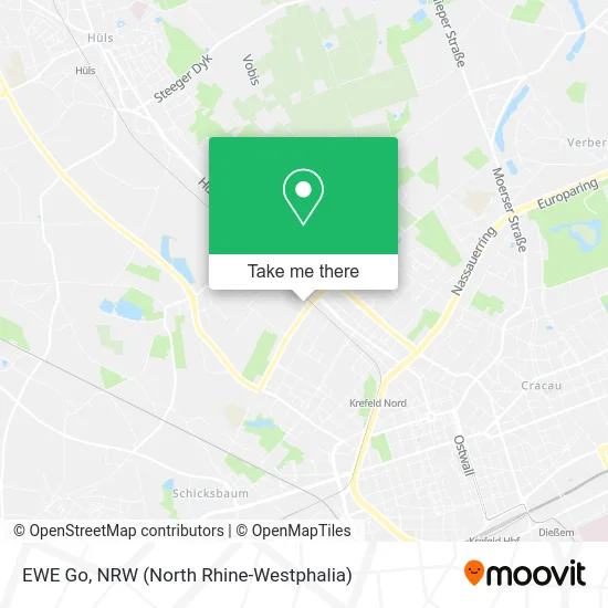 EWE Go map