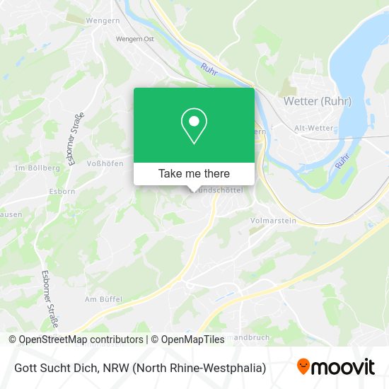 Карта Gott Sucht Dich