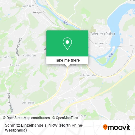 Карта Schmitz Einzelhandels