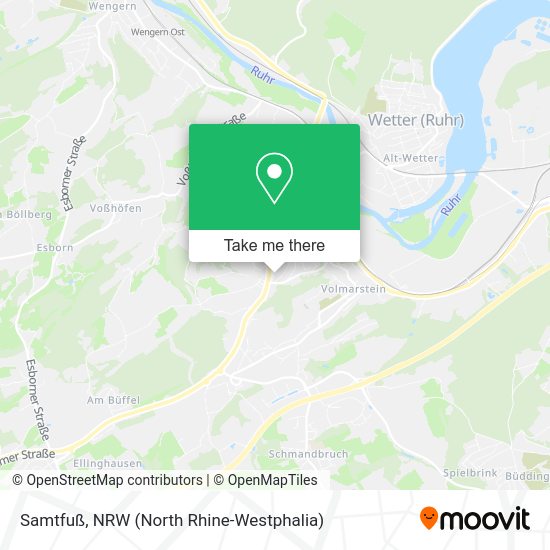 Карта Samtfuß