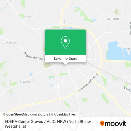 Карта EDEKA Center Steves / ALDI