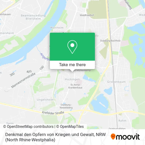 Карта Denkmal den Opfern von Kriegen und Gewalt