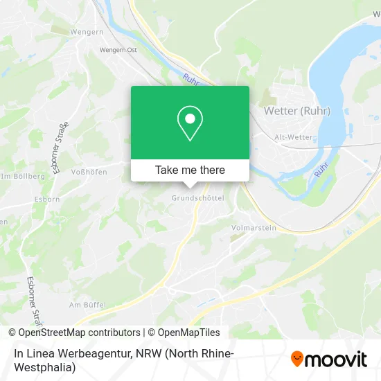 In Linea Werbeagentur map