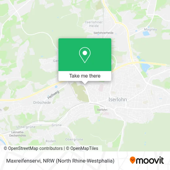 Карта Maxreifenservi