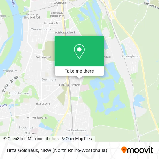 Карта Tirza Geishaus