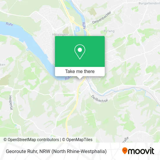 Карта Georoute Ruhr