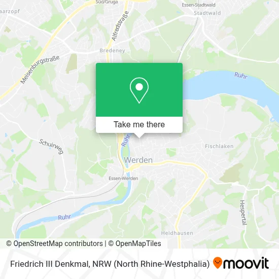 Friedrich III Denkmal map