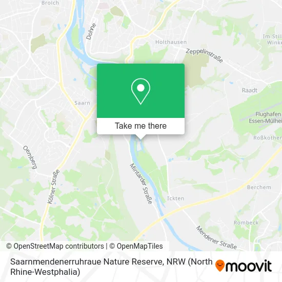 Карта Saarnmendenerruhraue Nature Reserve